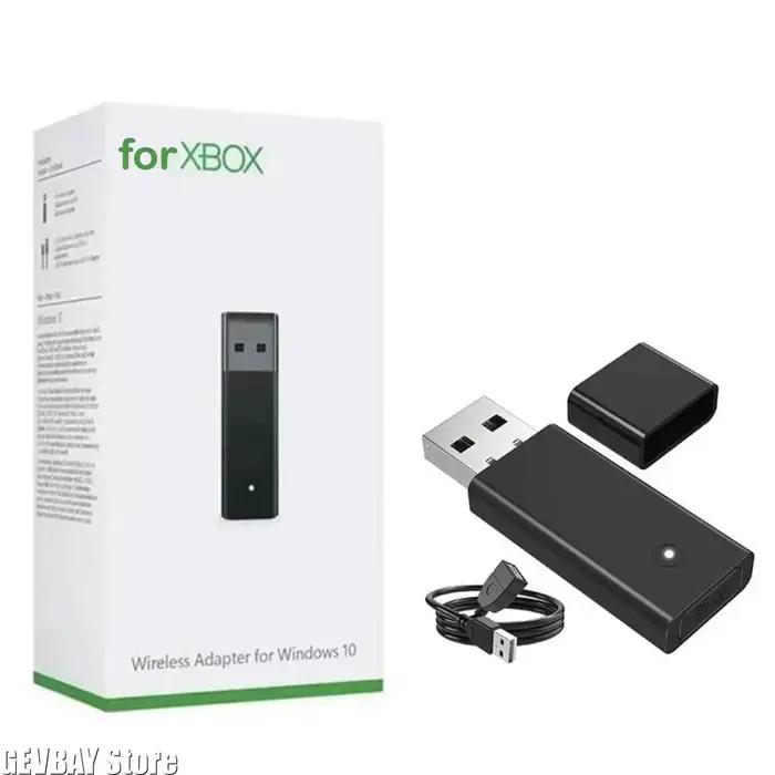 Adaptateur sans fil pour manette Xbox One S X Elite, compatible Windows 10 8 7, prise en charge de l