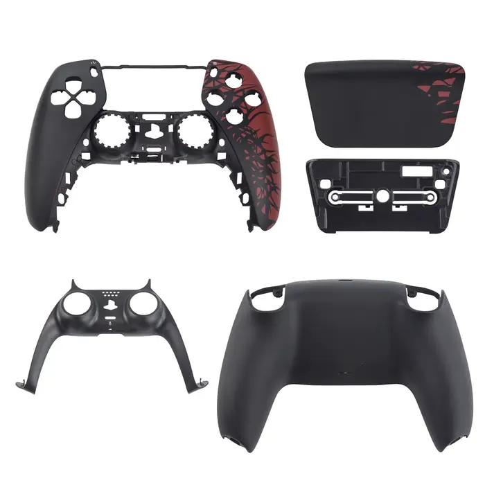 Coque de remplacement REMANK Spider pour manette PS5, version limitée, avec coque avant et arrière e