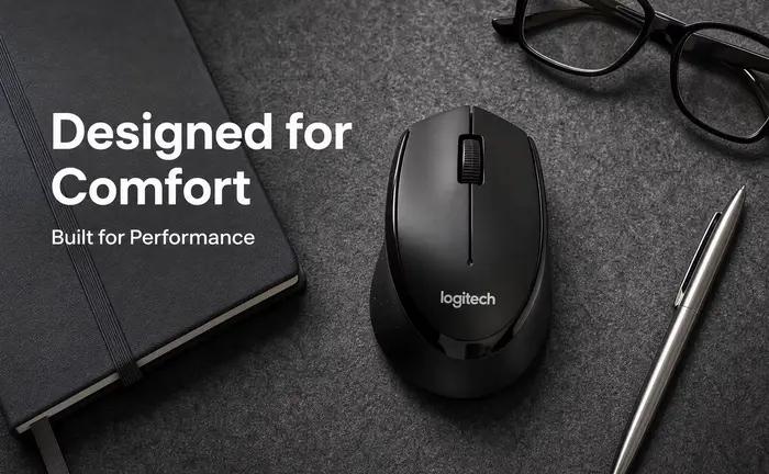 Souris sans fil Logitech M330, 1000 DPI, silencieuse et portable, pour PC, Mac, ordinateur portable,