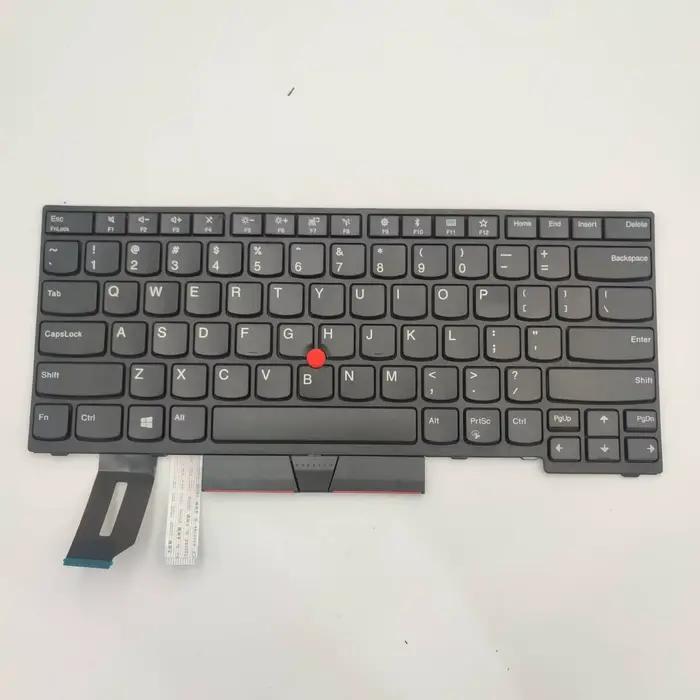 Clavier d'ordinateur portable pour Lenovo ThinkPad T480S T490 T495 E480 E485 E490 E495, disposition