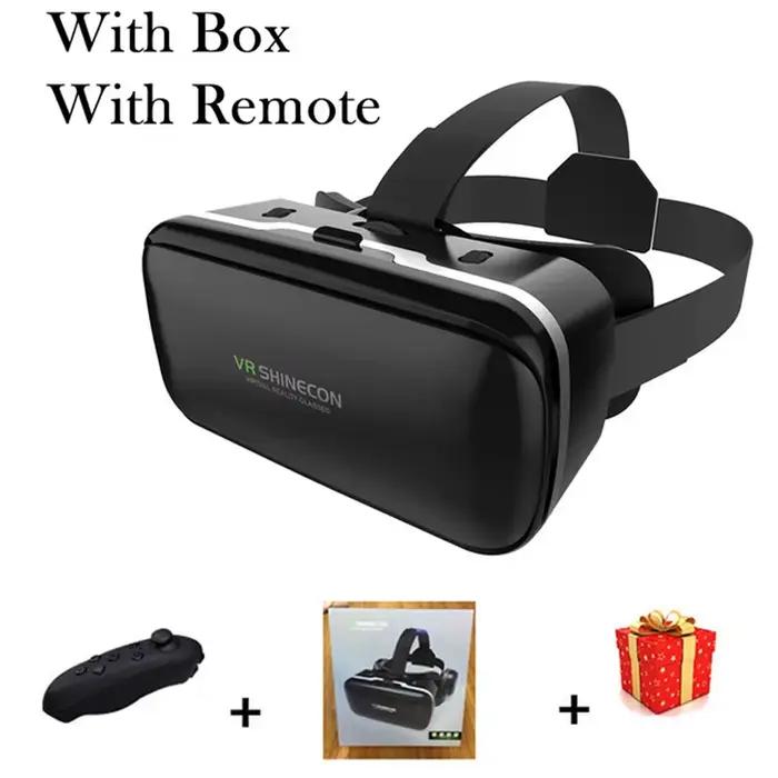 VR Shinecon 10.0 Casque 3D lunettes Casque de réalité virtuelle pour Smartphone lunettes de téléphon