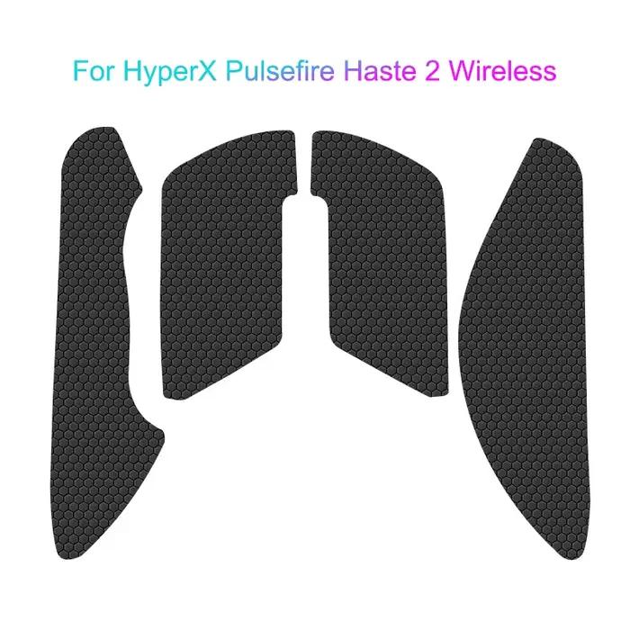 Autocollant de souris de jeu antidérapant pour HyperX Pulsefire Haste 2, souris sans fil filaire, PC