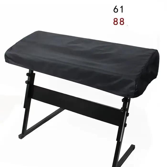Couvercle anti-poussière noir pour clavier, 61/ 88 touches, sacs de protection pour Piano électroniq