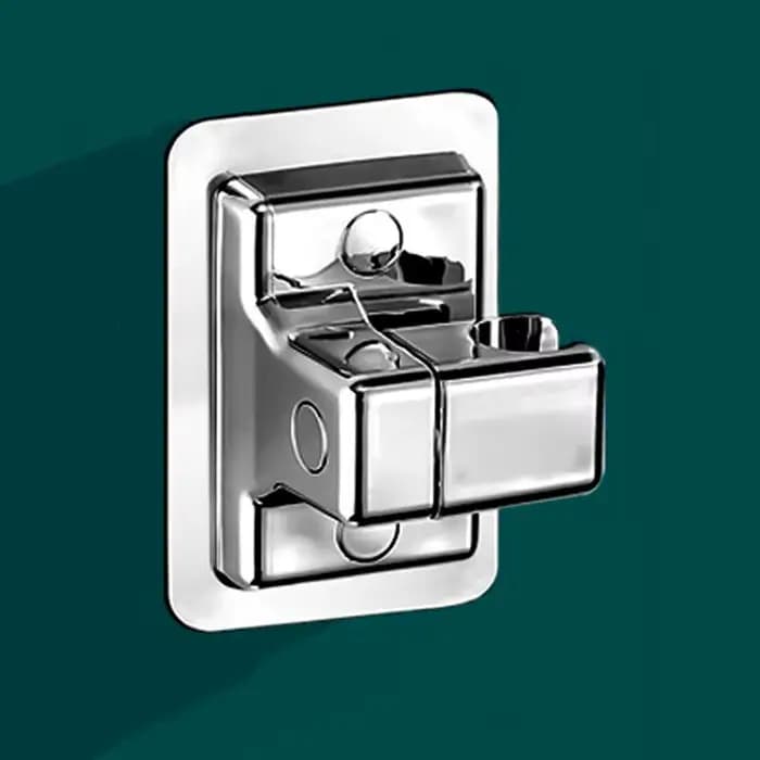 Support de douche à main pour salle de bain, sans poinçonnage, ABS réglable, sans perçage, support m
