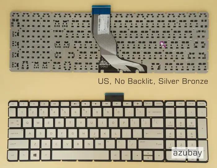 Clavier américain Taiwan coréen japon hébreu thaïlandais pour HP pavillon Envy 15z-aw000 17-ab000 17