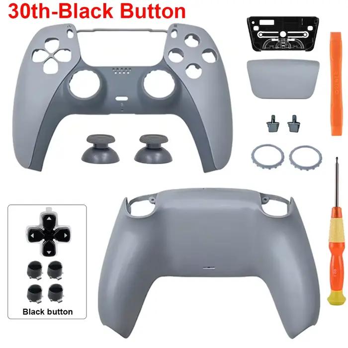Boîtier de remplacement DIY pour manette PS5 édition limitée 30e anniversaire BDM-010/020/030/040/05
