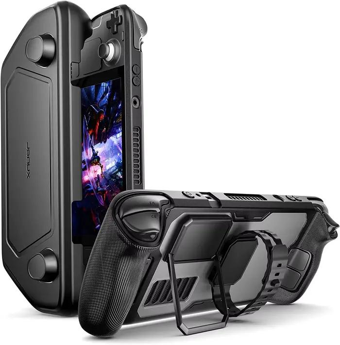 ModCase pour Steam Deck, boîtier de pont à vapeur avec coque avant amovible, accessoires de pont à v
