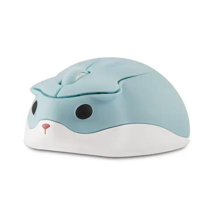 Mignon sans fil 2.4G souris Hamster conçu créatif Mause ergonomique USB optique 1200 DPI Mini souris