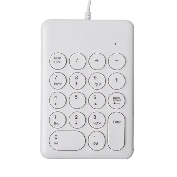 Mini clavier numérique portable sans fil, 2.4G, USB 18 prédire, pavé numérique, comptabilité caissie