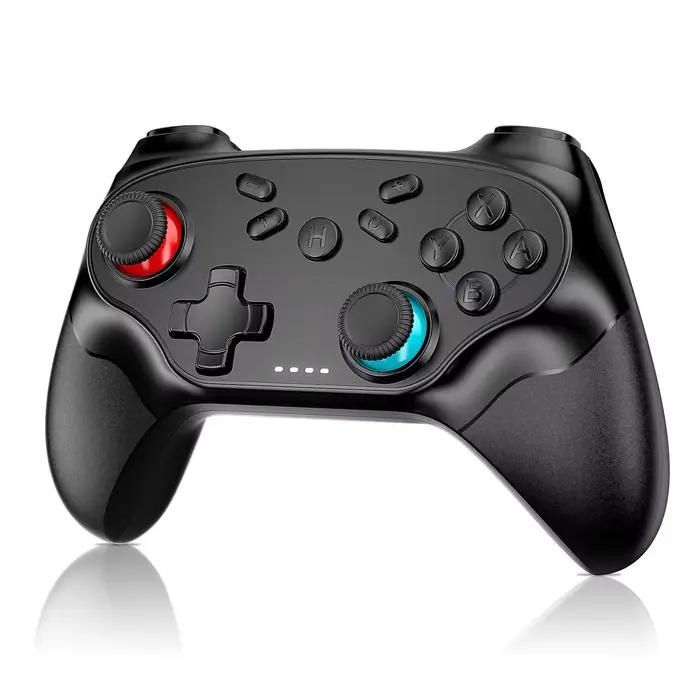 Manettes de jeu pour console Nintendo Switch/Pro/OLED/PC, contrôle sans fil Bluetooth, vibration, tu