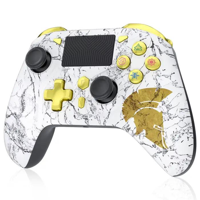 Contrôleur pour PS3/4/Switch/PC manette de jeu sans fil Bluetooth, avec effet Hall de Vibration Trub