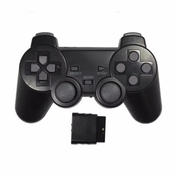 Contrôleur sans fil 2.4G Gamepad Double Vibration Joystick pour PS2 Console Joypad USB PC Jeu Contro