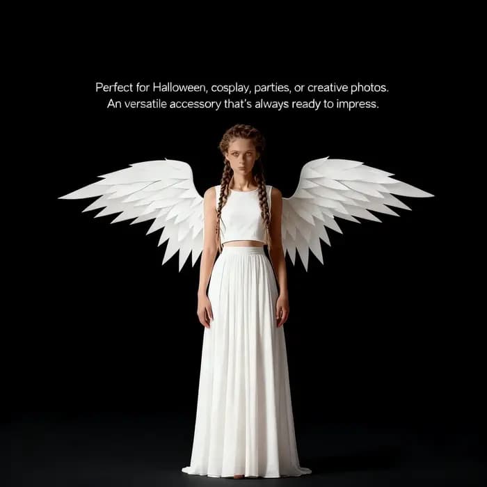 Ailes électriques, faites à la main, adaptées au cosplay, aux fêtes d'Halloween, aux spectacles sur