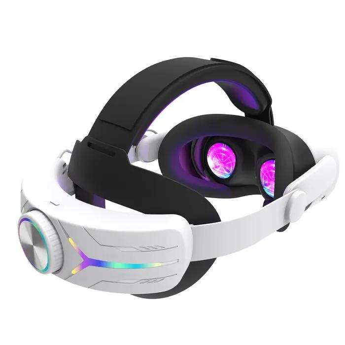 Casque de chargement pour Meta Oculus Quest 3S 12000mAH, sangle de tête de batterie, sangle de tête