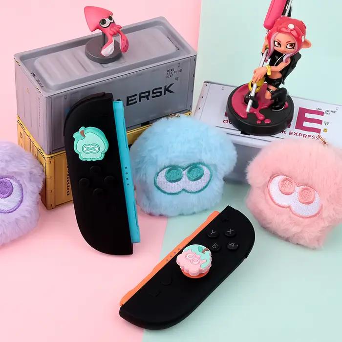 Poignées en silicone Fruit Squid pour Nintendo Switch / OLED / Lite