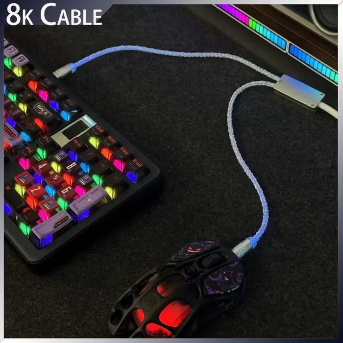 Câble de clavier mécanique à axe magnétique