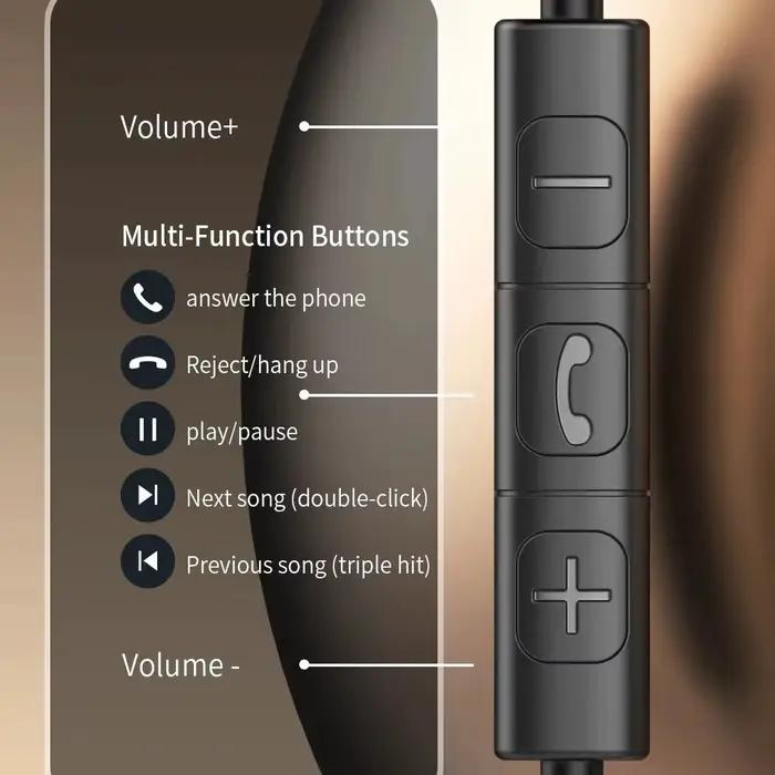 Écouteurs intra-auriculaires filaires Type-C avec son Dolby et réduction du bruit