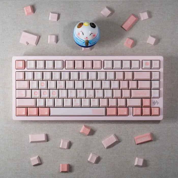 Ensemble de touches de clavier personnalisées de style rétro 1989