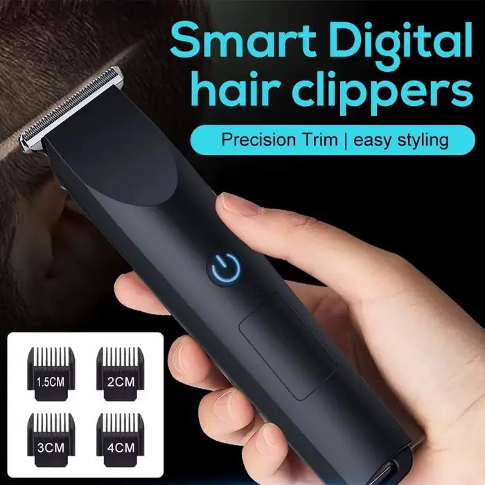 Conception de tête de coupe réglable avec chargement USB pour tondeuse à cheveux électrique coupe de cheveux et de barbe