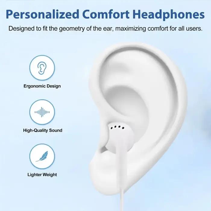 Pour Samsung écouteur EHS61 S5830 3.5mm casque filaire avec micro pour Galaxy A15 A14 A06 A05 A25 A34 A13 A12 M15 M34 M14 S9 S10 Plus