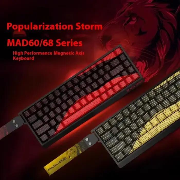 Clavier de jeu Madlions MAD60 MAD68 HE en alliage d'aluminium magnétique
