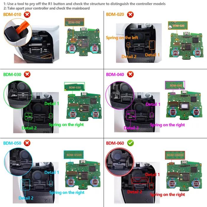 EXtremeRate 7 couleurs 9 modes