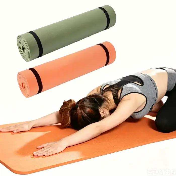 Tapis de fitness antidérapant pour Pilates, résistant à l'humidité, accessoires de tente, tapis d'extension et de largeur standard pour le camping et les pique-niques