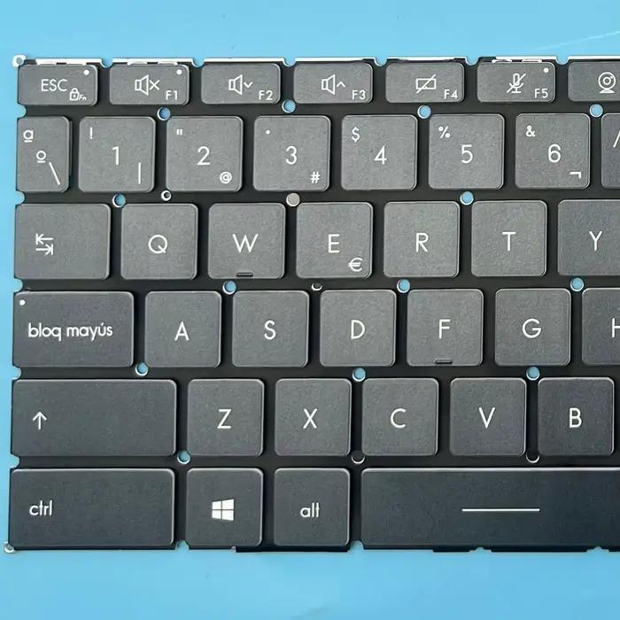 Nouveau clavier latin espagnol/français pour MSI Modern 15 A11SBL A11ML A11SBU A11MU MS-1552 A4M MS-155K A5M MS-155L rétro-éclairé pour ordinateur portable