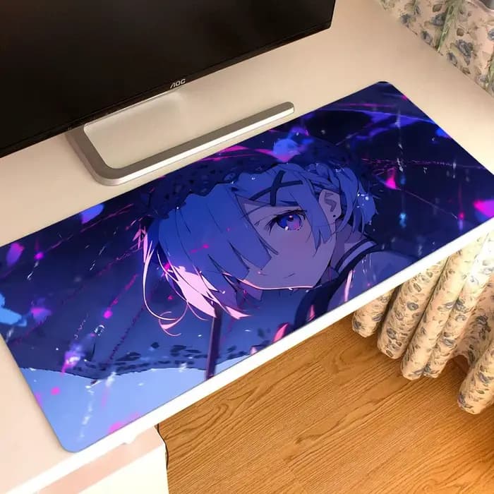 R-RE ZERO Tapis de souris Tapis de bureau pour clavier