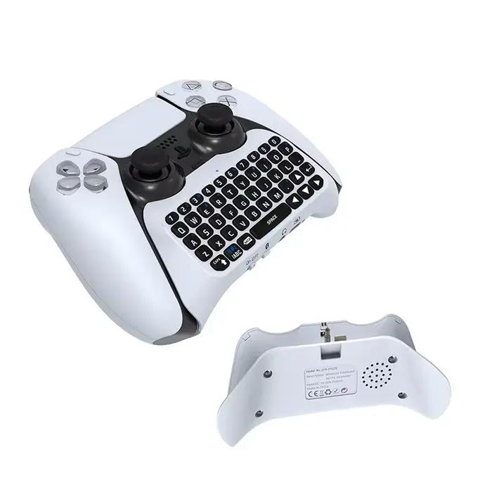 Clavier sans fil pour manette PS5 poignée