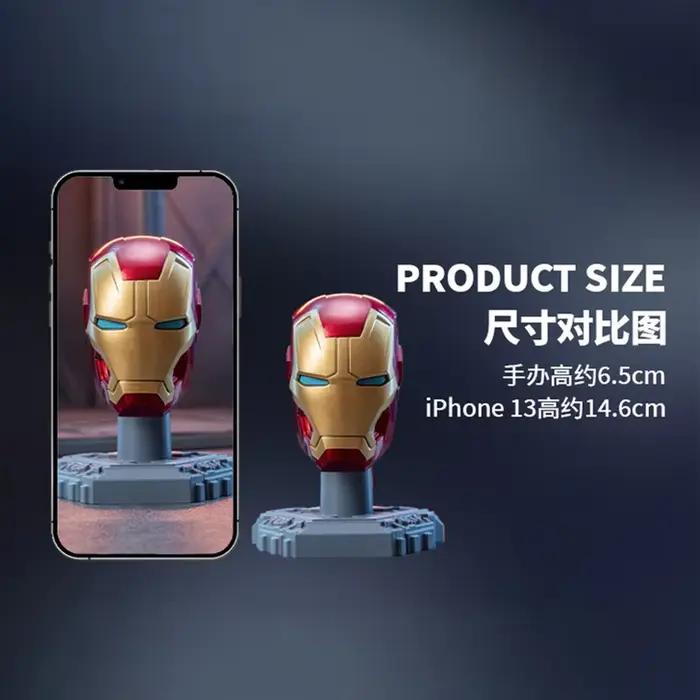 Masque de casque Iron Man Original, 9 Styles, Machine de guerre MK16 MK42 MK85 Tony Stark, jouets DIY, modèle figurine d'action, cadeau assemblé