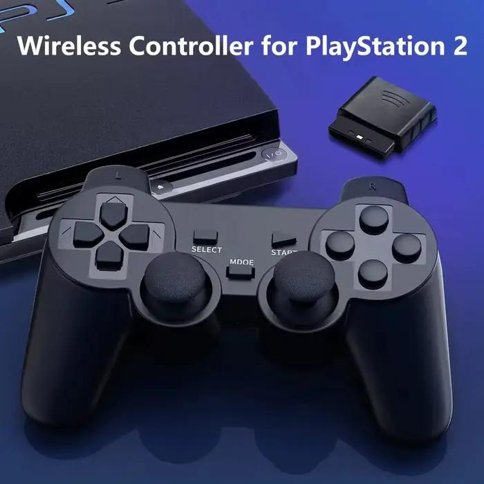 Contrôleur sans fil 2.4G Gamepad Double Vibration Joystick pour PS2 Console Joypad USB PC Jeu Controle