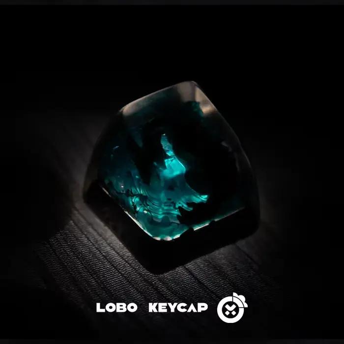Poison Original Keycap résine transmittant de la lumière
