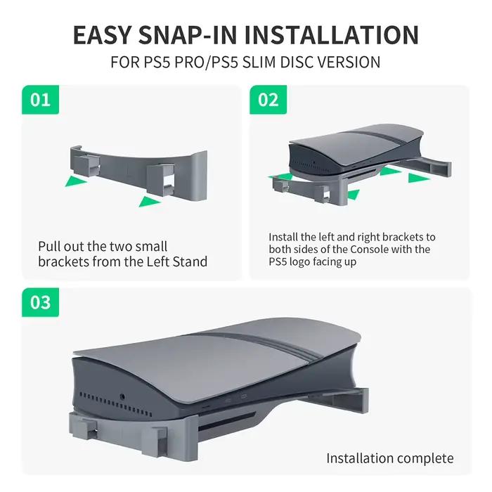 Base horizontale pour support de remplacement PS5Pro