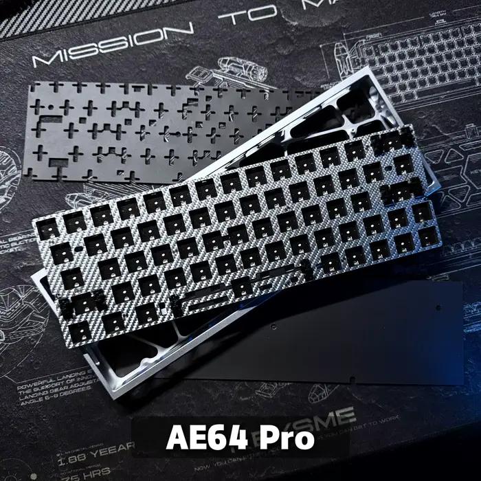 Clavier de jeu Everglide AE64 Pro HE avec interrupteurs magnétiques à effet Hall