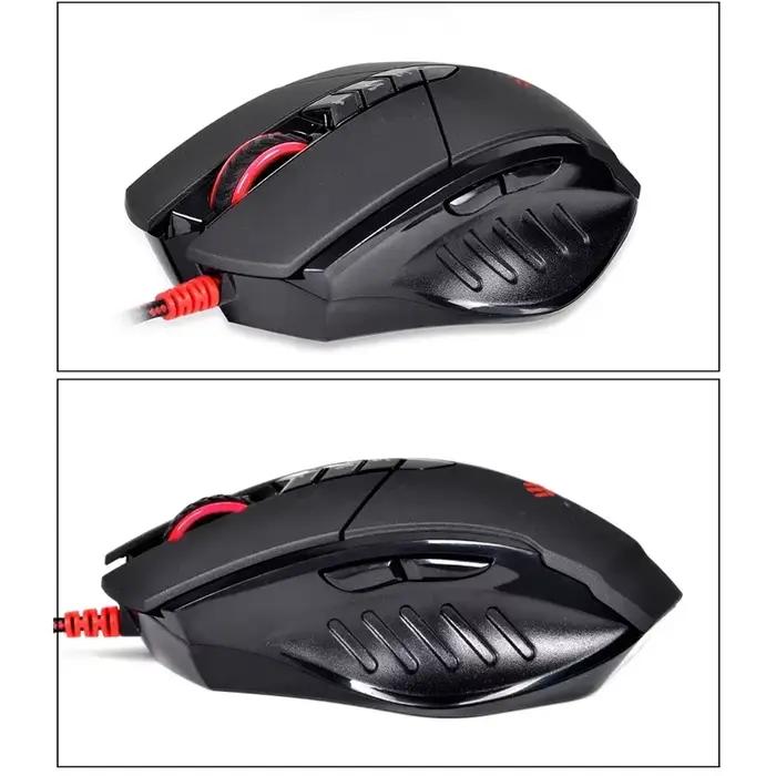 Souris filaire sanglante V7M RGB conception ergonomique légère 4000dpi Pc bureau e-sports jeu Macro programmation