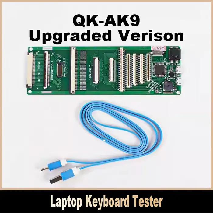 Nouveau Original Ordinateur Portable Clavier Testeur QK-AK9 Dispositif D'essai Machine Outil USB Wild Avec Câble Testé Haute Qualité Rapide soleil