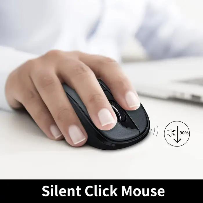 Rapoo-Souris Bluetooth sans fil ergonomique multi-appareils M500G