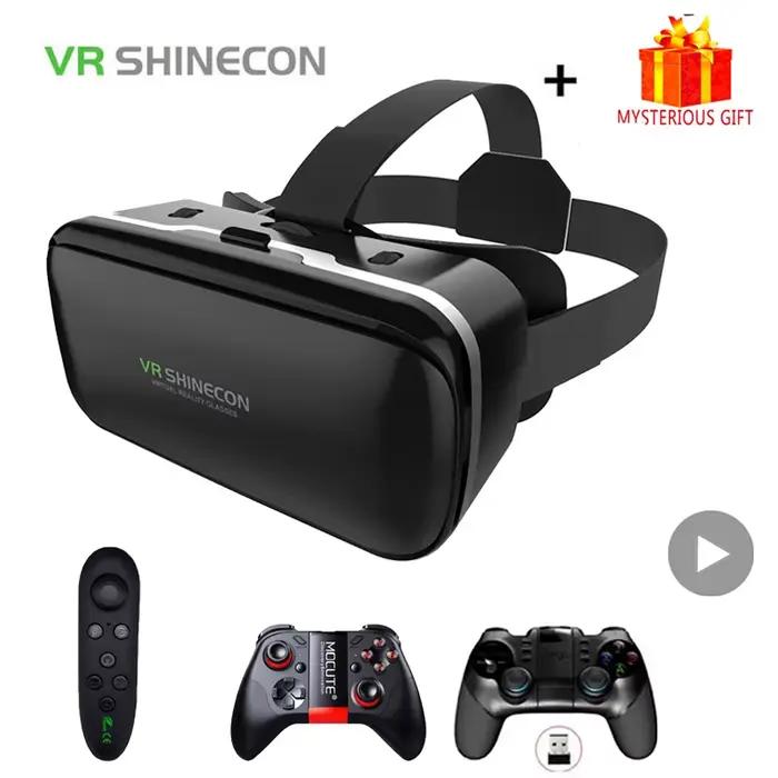 VR Shinecon 6.0 Casque lunettes de réalité virtuelle 3 D 3d
