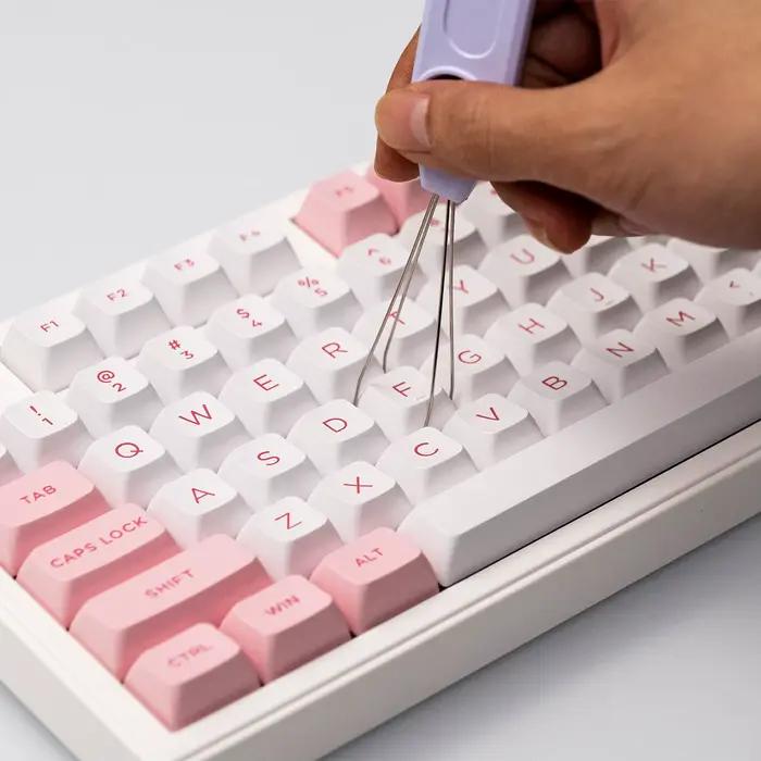 Akko extracteur de commutateur de capuchons de touches conception universelle en forme de U pour claviers mécaniques