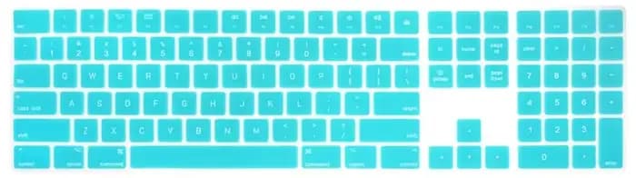 Coque de clavier sur mesure pour Apple Magic Keyboard A1843 avec pavé numérique - disposition US English