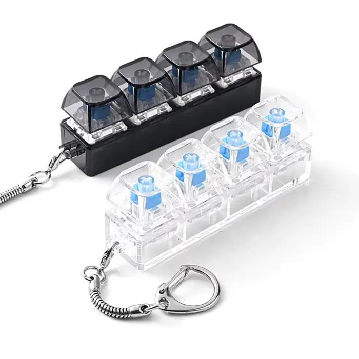 1 pièce Testeur de clavier mécanique à 4 touches