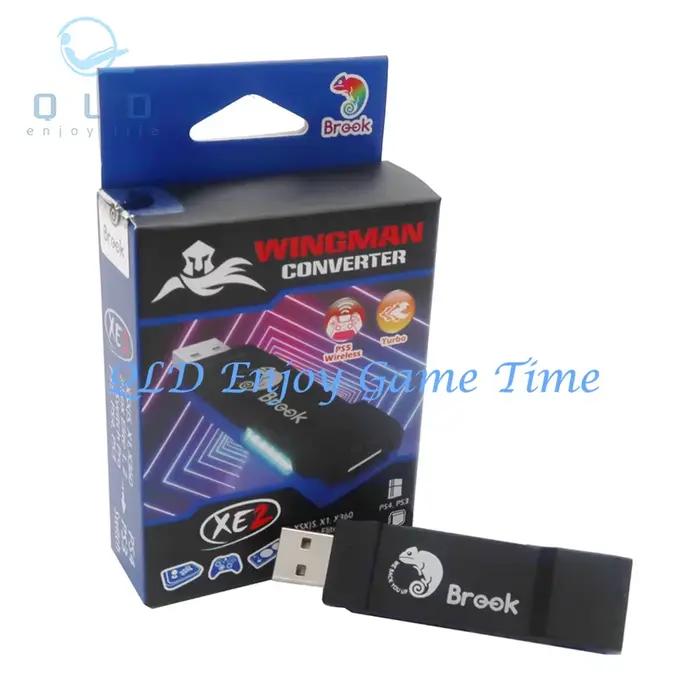 Brook Wingman XE2 adaptateur USB convertisseur pour contrôleurs Xbox série X S/PS5 pour PS4/PS3/Switch Console PC