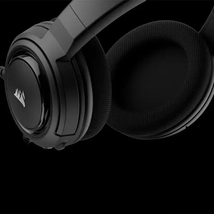 2 pièces/ensemble CORSAIR HS35 HS40 casque oreillettes éponge douce couverture remplacements oreille élastique facile à installer pour un confort amélioré