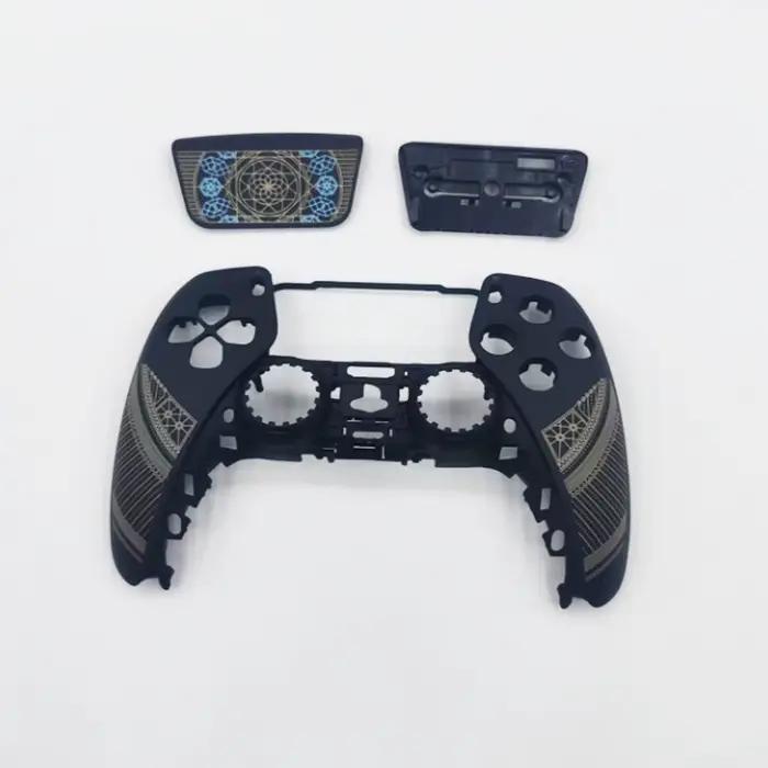 Convient pour la modification DIY de la coque du contrôleur PS5 pour une personnalisation personnalisée. Remplacement sur le thème des jeux