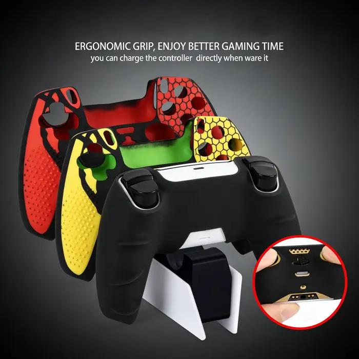 Coque de protection en silicone souple pour manette de jeu Playstation 5