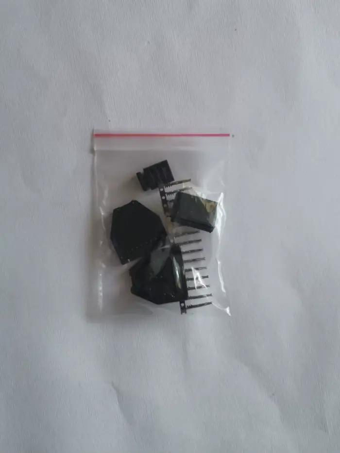 Pièces de réparation : Connecteur de port de contrôleur 15 broches mâle/femelle pour SNK /FC