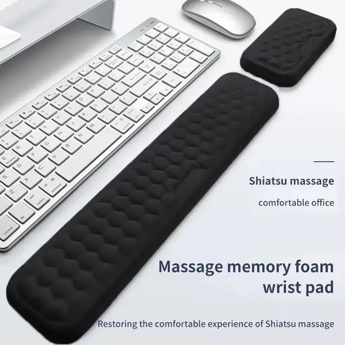 Clavier souris repose-poignet coussin mousse à mémoire de forme repose-main Support ergonomique poignet