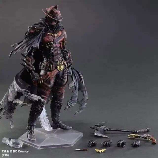 PLAY ARTS-Figurine Batman version rouge