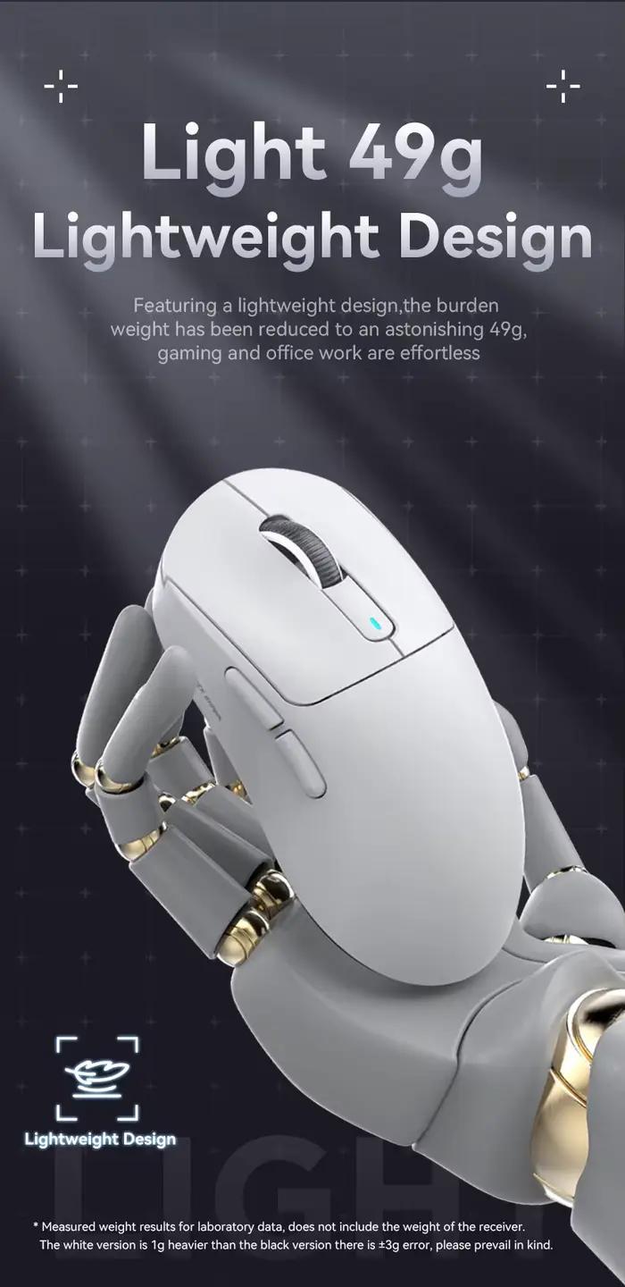 Attack Shark X3 X3Pro souris de jeu sans fil Tri-Mode 26K DPI PAW3395 périphériques de jeu sur ordinateur CSGO Valorant cadeau de bureau